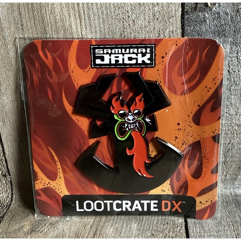 Lootcrate DX Adult Swim Samurai Jack AKU Pin